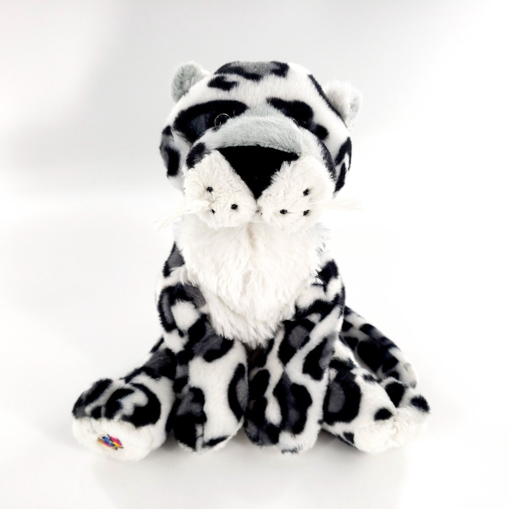 Ganz Webkinz Snow Leopard Plush HM378 Stuffed Animal No Code